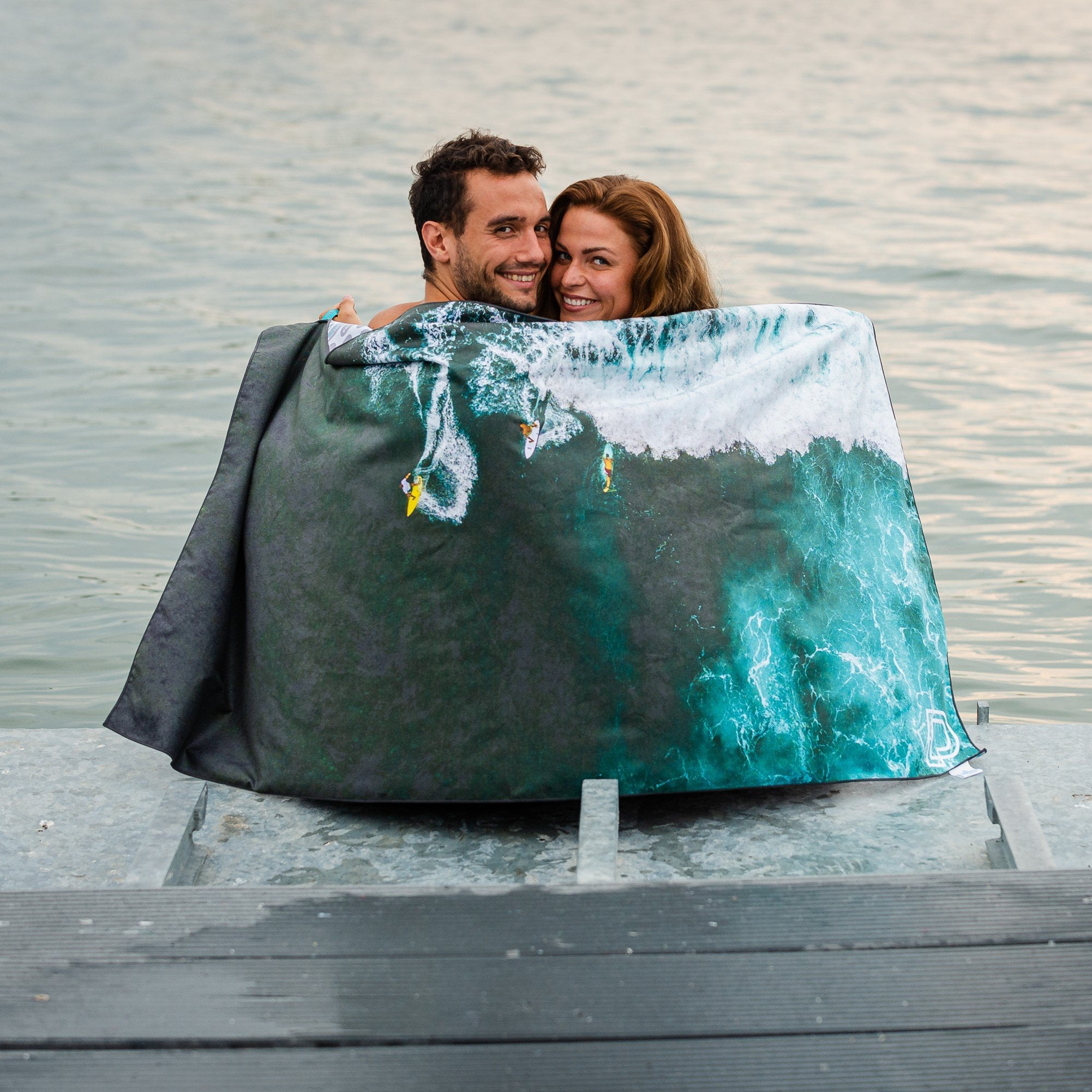 Quick drying towel OCEAN by Prouzič Photography