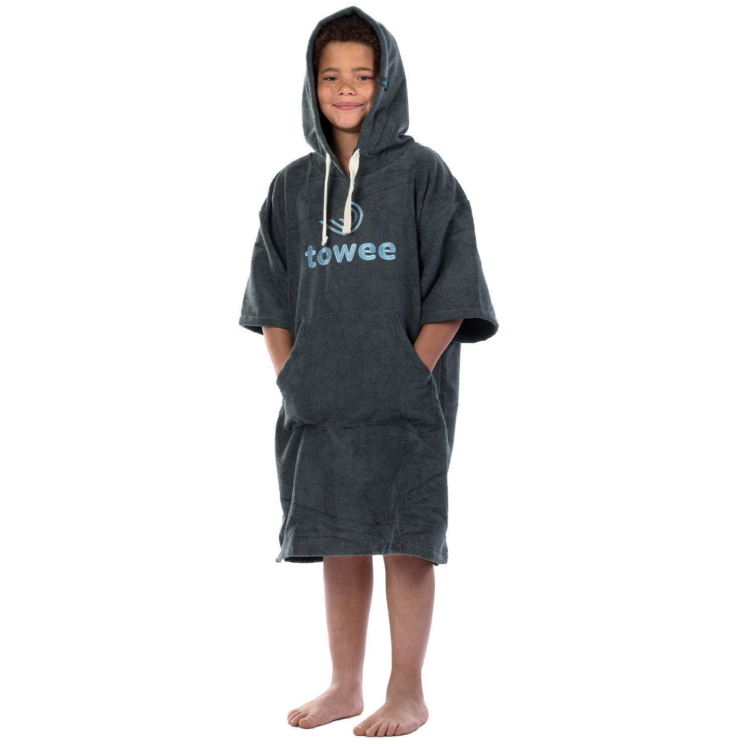 Teenager surf poncho Towee blue, 60 x 90 cm